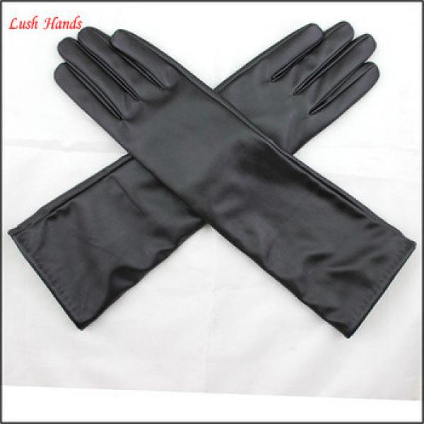 long women dresses imitation leather fabric wholesale factory gloves #1 image