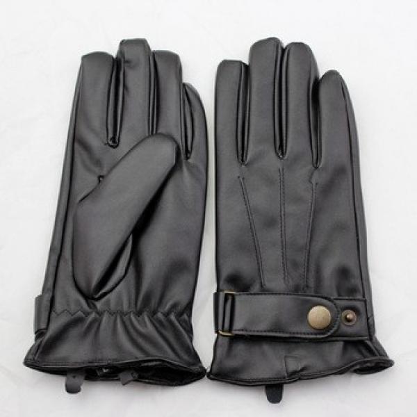 New Men&#39;s PU Police leather Gloves / Driving leather Gloves #1 image