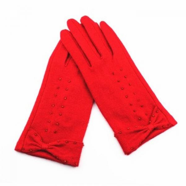 70%wool/30%nylon women winter fashion gloves #1 image