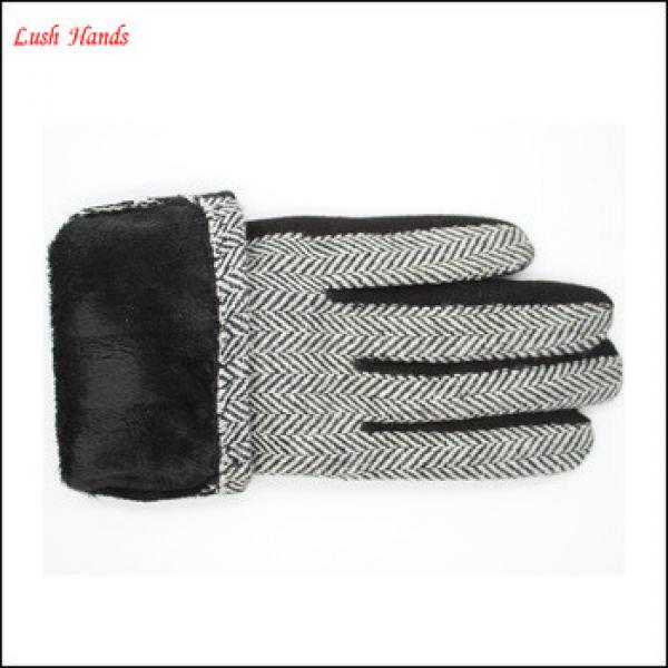 2016 ladies micro velvet smart touching screen gloves for wholesale #1 image