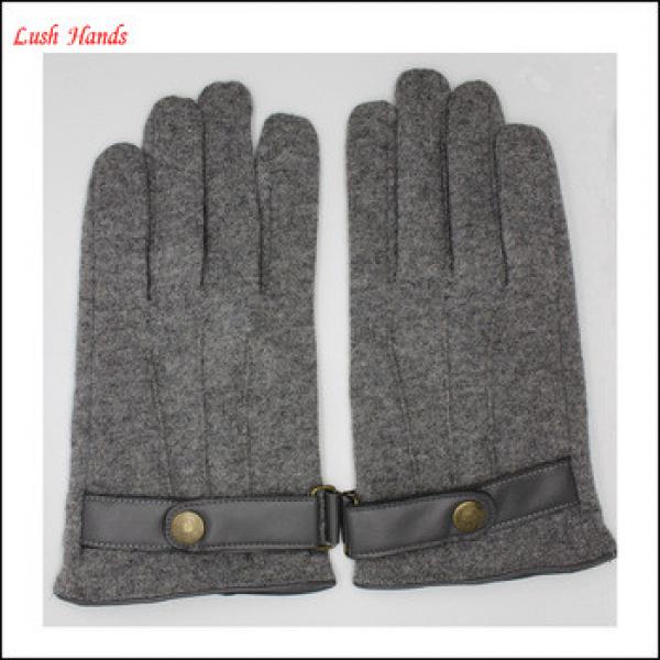 2016 Spandex velvet gloves with belt buckle #1 image