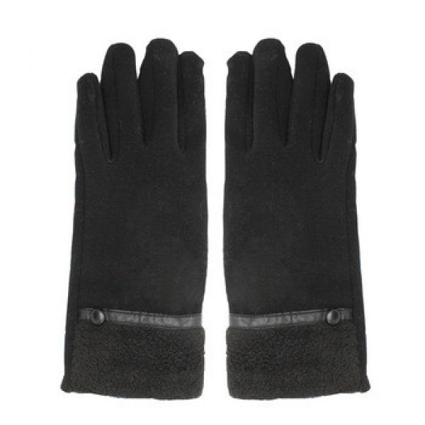 women sex dress hello woolen gloves with leather watch strap #1 image