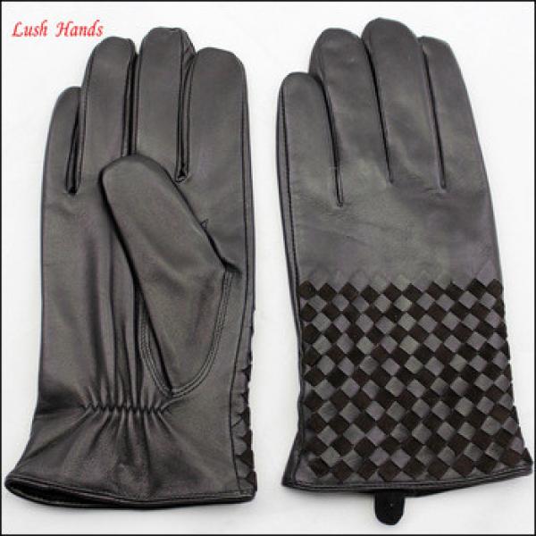 2017 Hot sale product 100% lamb skin keep warm motorcycle leather glove #1 image