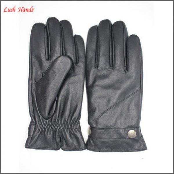 Boys fashion dress gloves with genuine leather belts #1 image