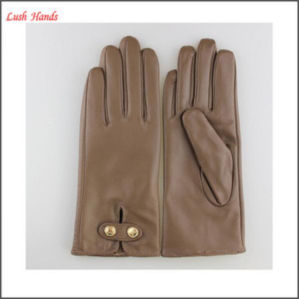 lady&#39;s fall, winter,spring popular genuine leather gloves with wholesale price #1 image