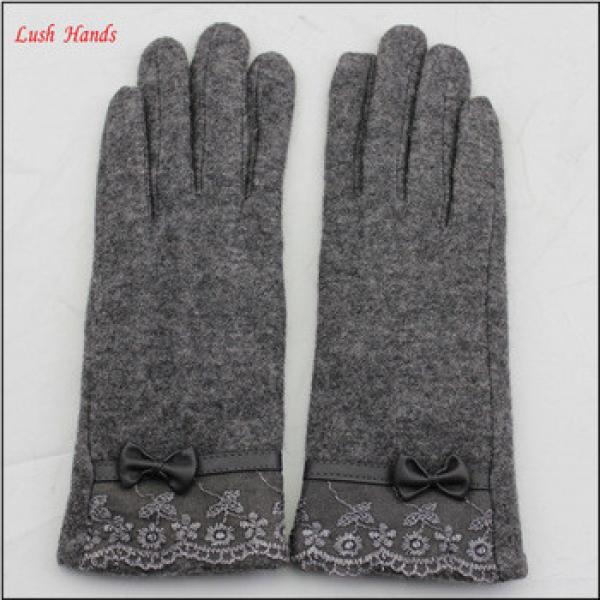 High quality fashion woolen gloves for women #1 image