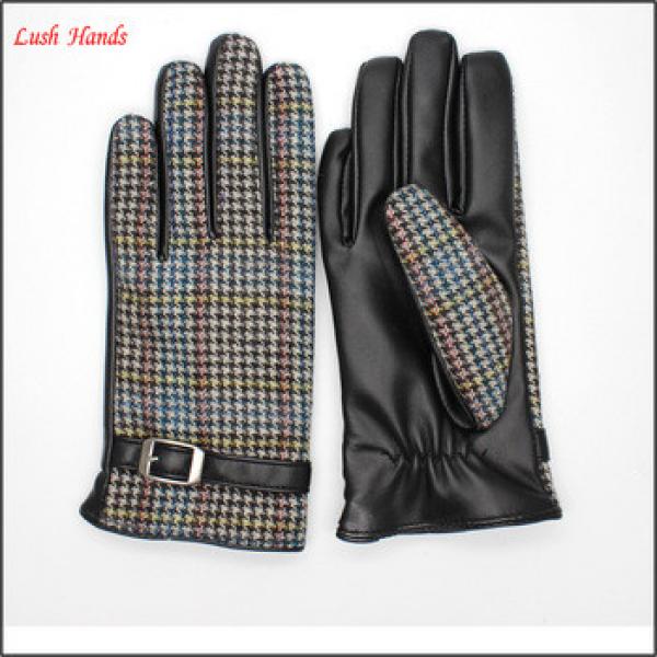 Manufacturer&#39;s wholesale price of PU leather gloves of the Parent-child gloves #1 image