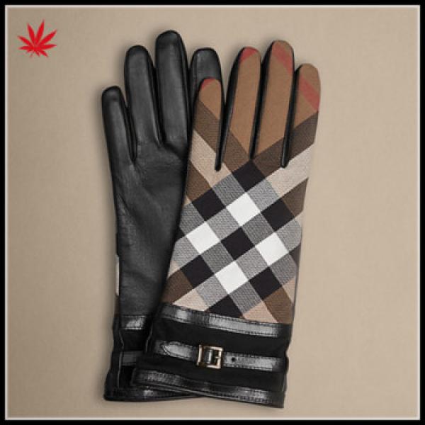 whosale winter gloves and belt leather women gloves #1 image