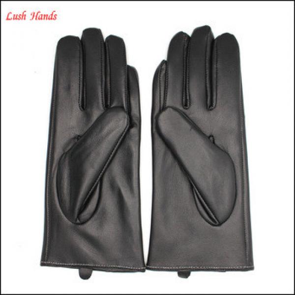 Women &#39;s the basic classic leather gloves #1 image
