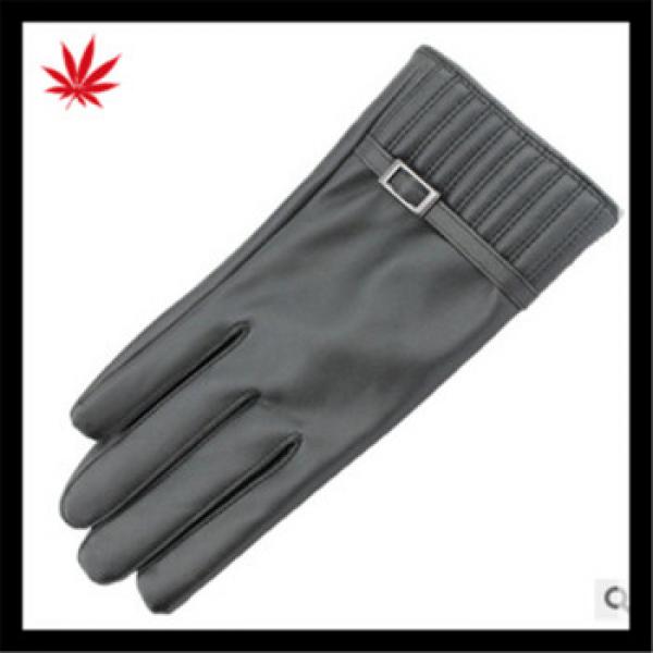 women&#39;s classic simple style high-quality wholesale leather gloves #1 image