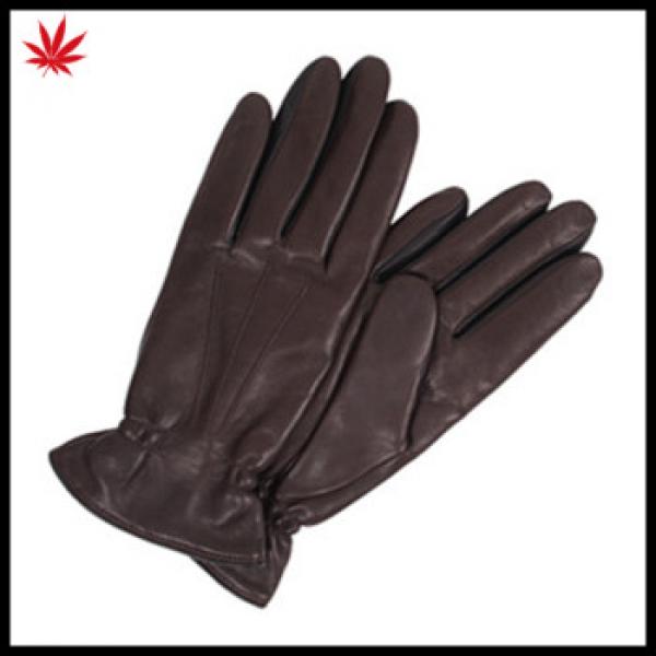 Women genuine sheepskin leather gloves and the Palm with elastic #1 image