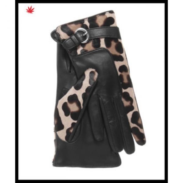 super women dresses fashion leapard print gloves for wholesale #1 image
