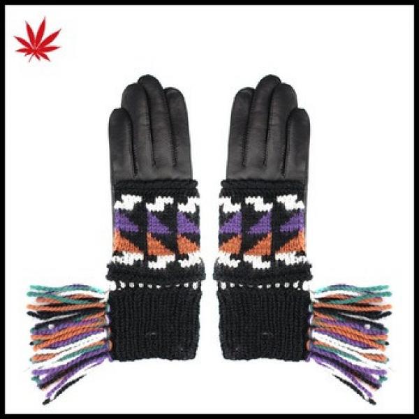 Ladies handsome leather gloves manufacturer in China #1 image