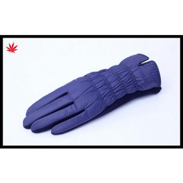women feather cloth micro velvet hand gloves #1 image