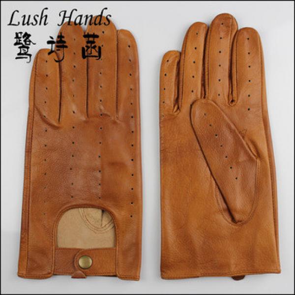 2016 new style fashion pipnholing wholesale leather gloves for unisex #1 image