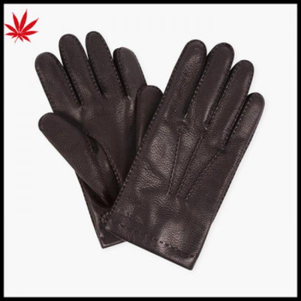 men&#39;s genuine leather gloves winter warm driving leather gloves #1 image