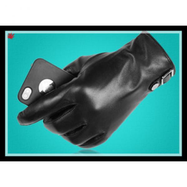 2016 men&#39;s new fashion leather gloves with wholesale price #1 image
