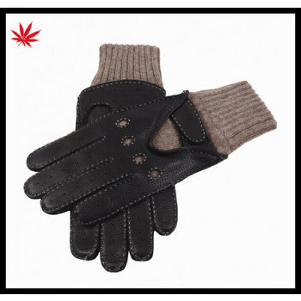 Boys fashion able cabretta leather motorcycle gloves #1 image