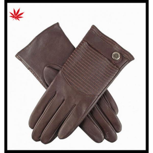 Women&#39;s winter genuine kidskin Leather Gloves #1 image