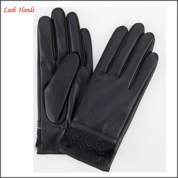 Best sale ladies and grils touch screen sheepskin leather gloves #1 image