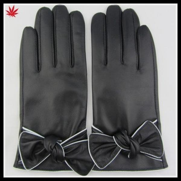women winter fashion daily dress genuine leather glove #1 image