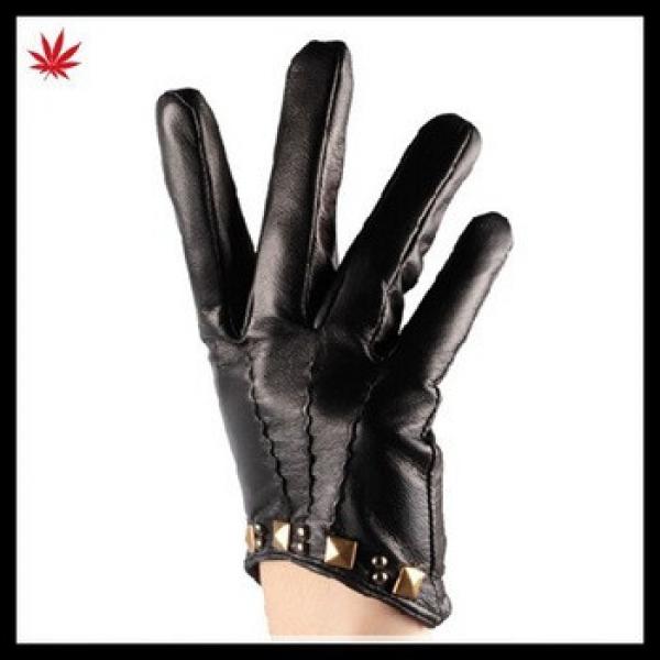 women short style new design leather glove #1 image