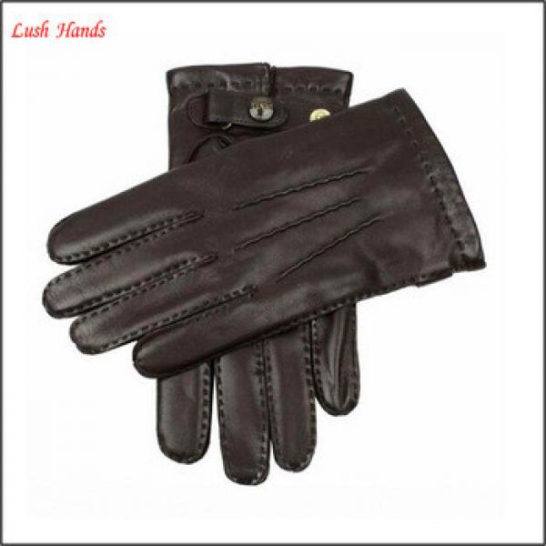 fashion basic genuine leather glove for men #1 image