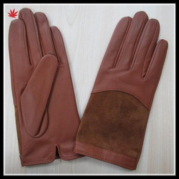wholesale genuine basic style hot selling leather gloves #1 image