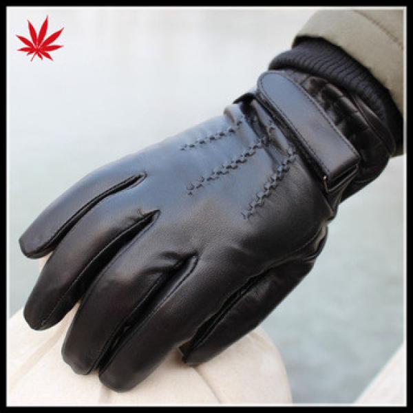 Fashion Touch Screen Mens Leather Gloves #1 image