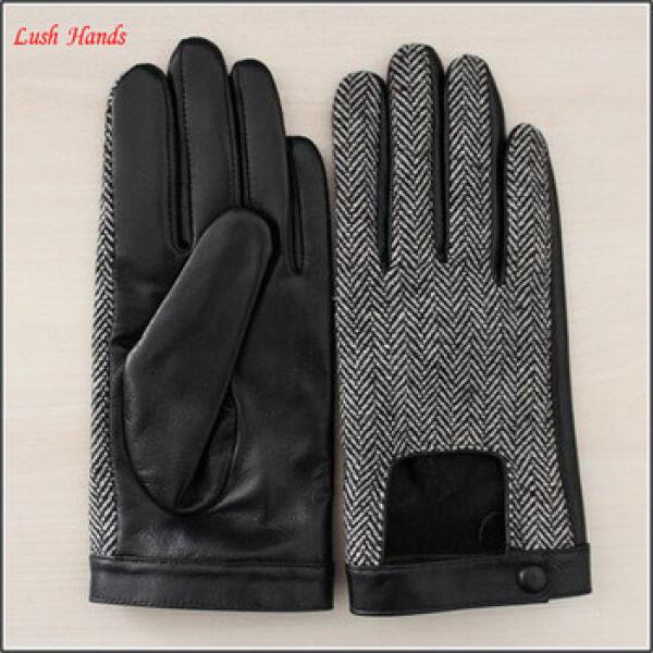 ladies fashion cheap driving leather glove #1 image