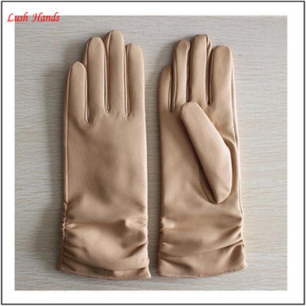 hot selling basic style genuine sheepskin leather glove #1 image