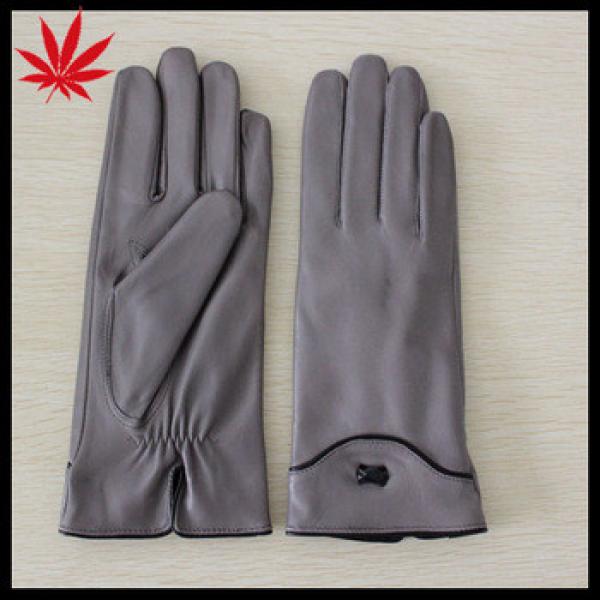 high quality leather driving gloves hand gloves for girls #1 image