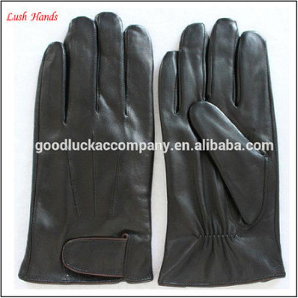 Men&#39;s winter leather gloves sheepskin leather gloves #1 image