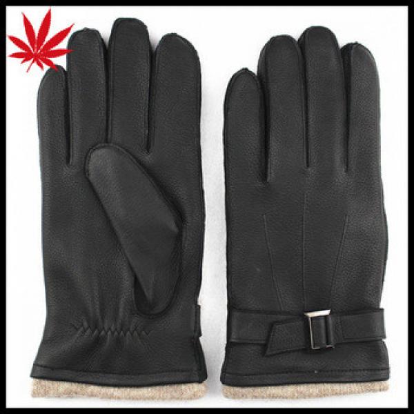 Men&#39;s deerskin leather gloves,high-end buckskin gloves #1 image
