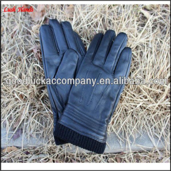 Men&#39;s stylish winter leather gloves manufacturer of custom #1 image