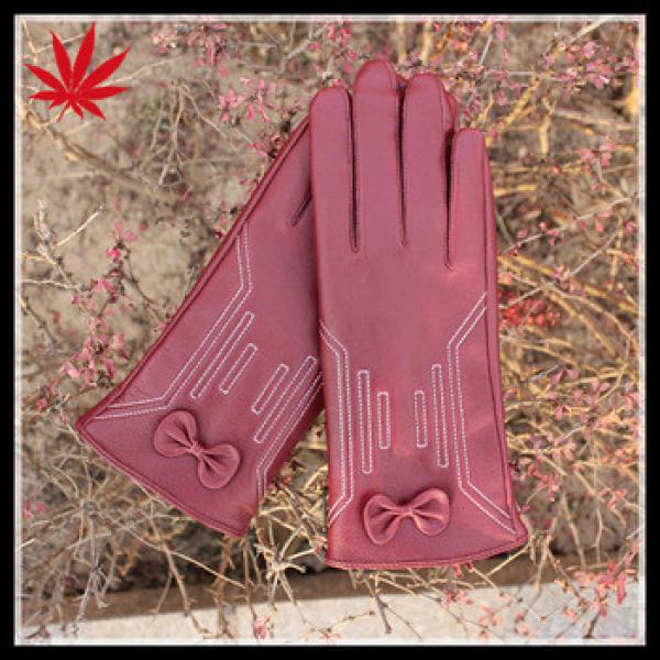 Fashion leather gloves and skin tight driving gloves leather gloves #1 image